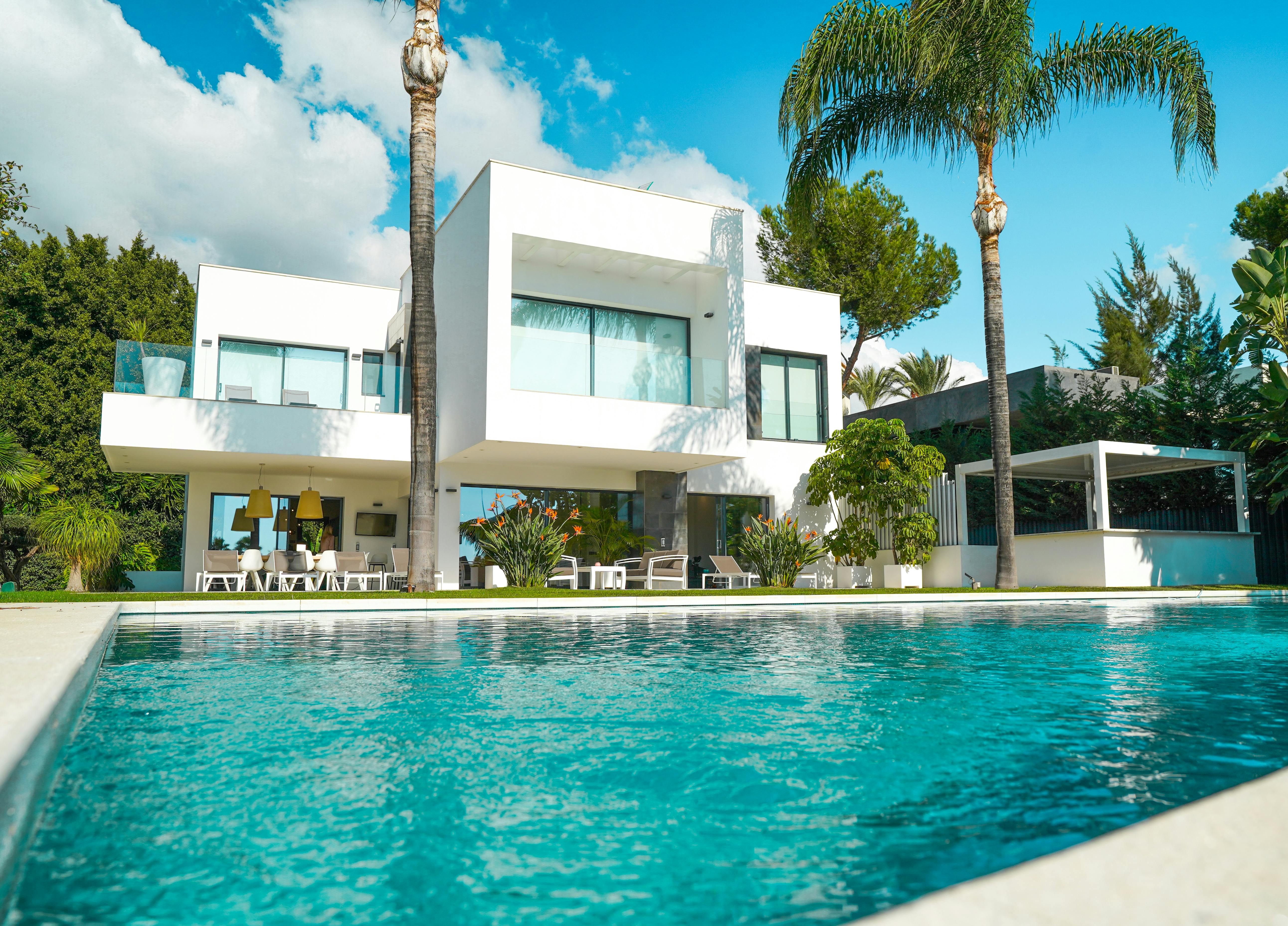 Luxury home exterior